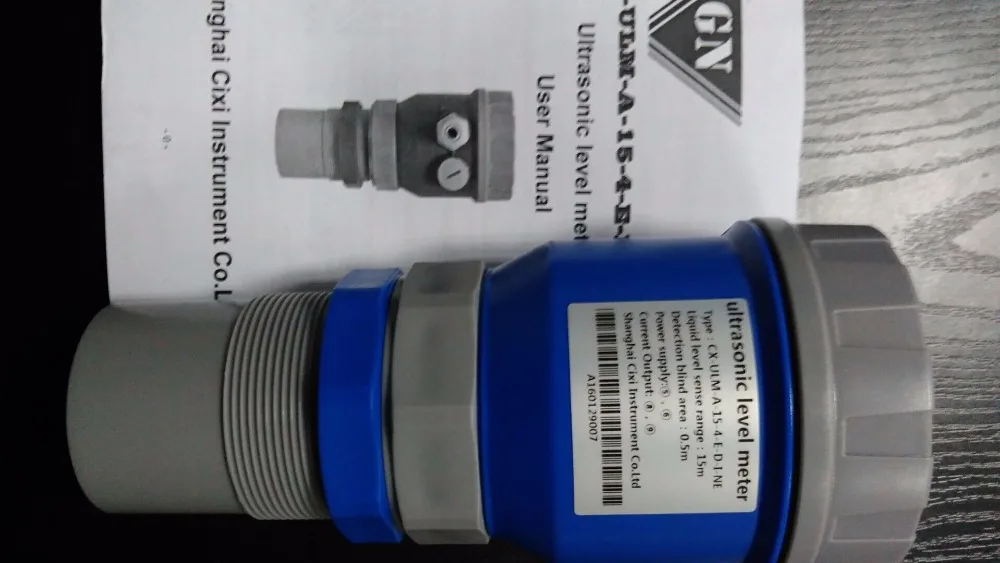 Источник питания 24 в выход 4 ~ 20 ма дальность измерения 12 метров небольшой глухой