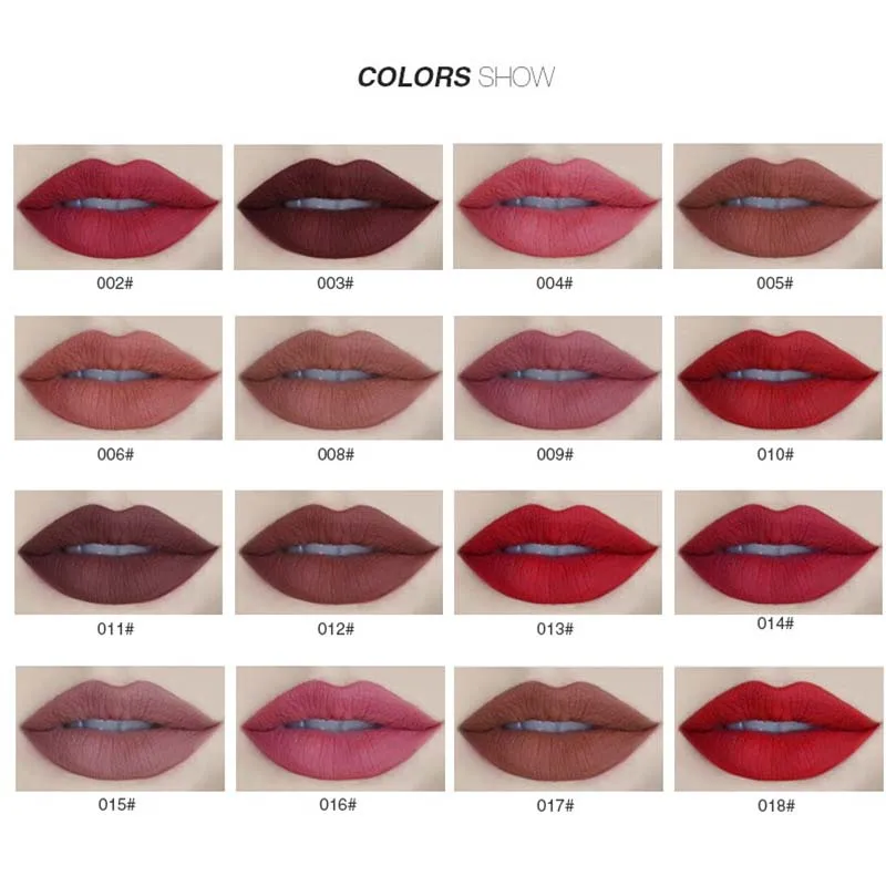 Menow LS02 16 Color soft touch matte lipstick pencil waterproof kiss proof lip batom beauty women Long Lasting | Красота и здоровье
