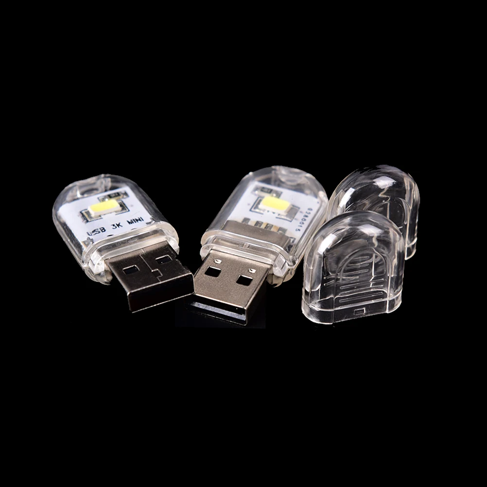 Мини USB Светодиодная лампа для чтения ночсветильник кемпинга ПК ноутбуков