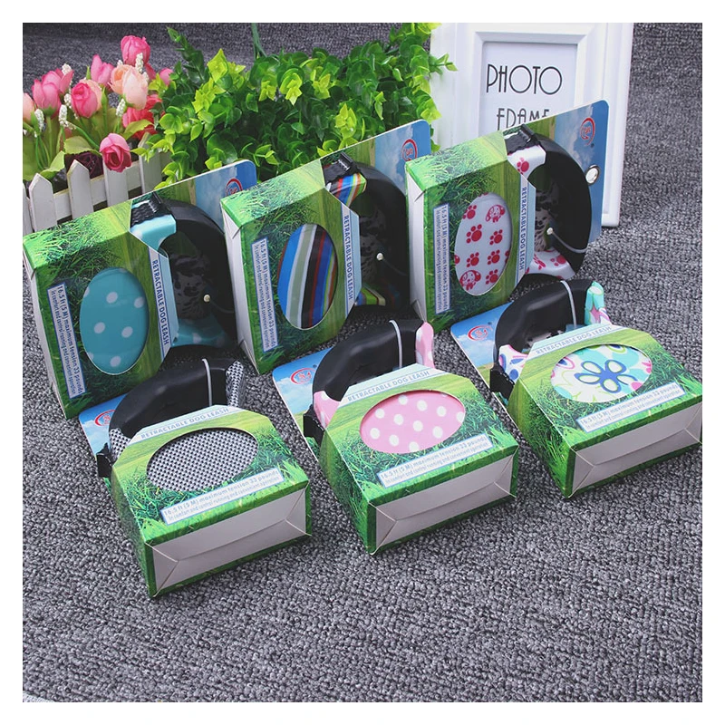 Беговые выдвижные поводки для щенков 5 м автоматический гибкий Кот Тяговый канат