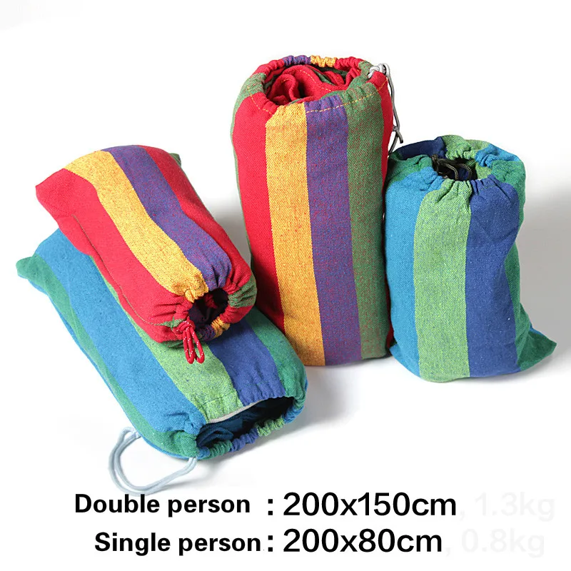 Уличная дорожная незаменимая двойная парусиновая гамак утолщенная наружная