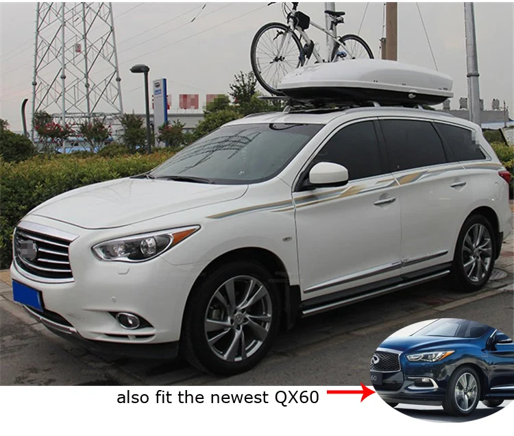 Новое поступление, мощный багажник на крышу, перекладина для INFINITI QX60 JX35 QX JX 2013-, два варианта, нагрузка 150 кг, высокое качество