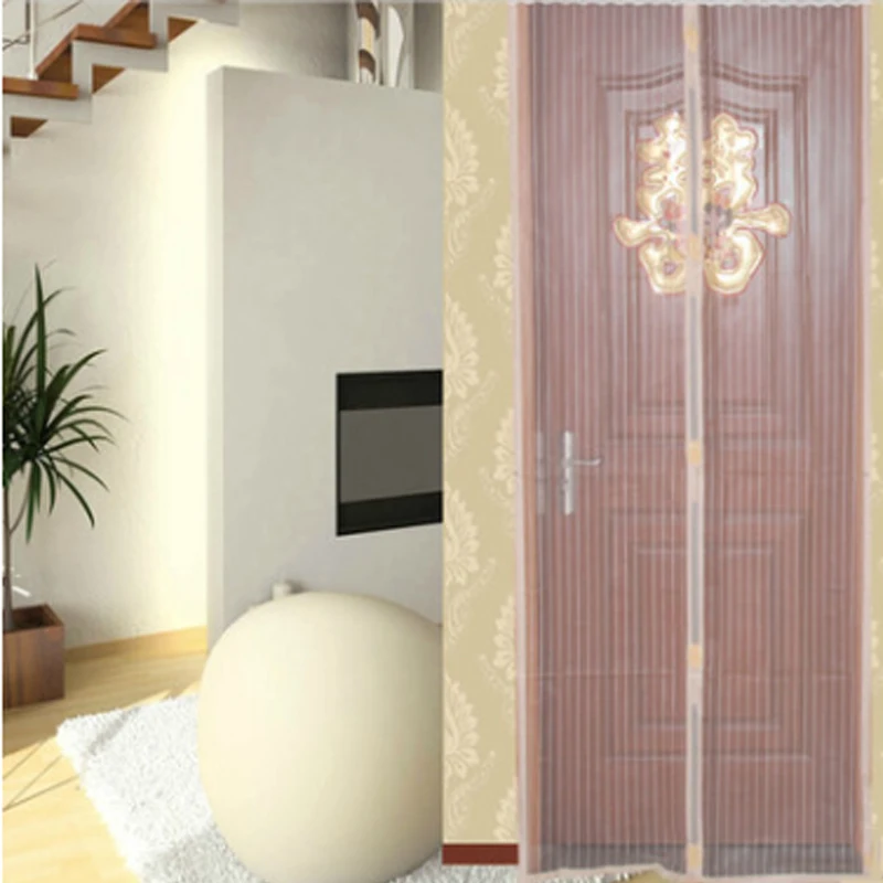 Anti-Mosquito curtain magnetic screen summer home magic window cloth keep from flies mosquitoes bedroom for baby | Дом и сад