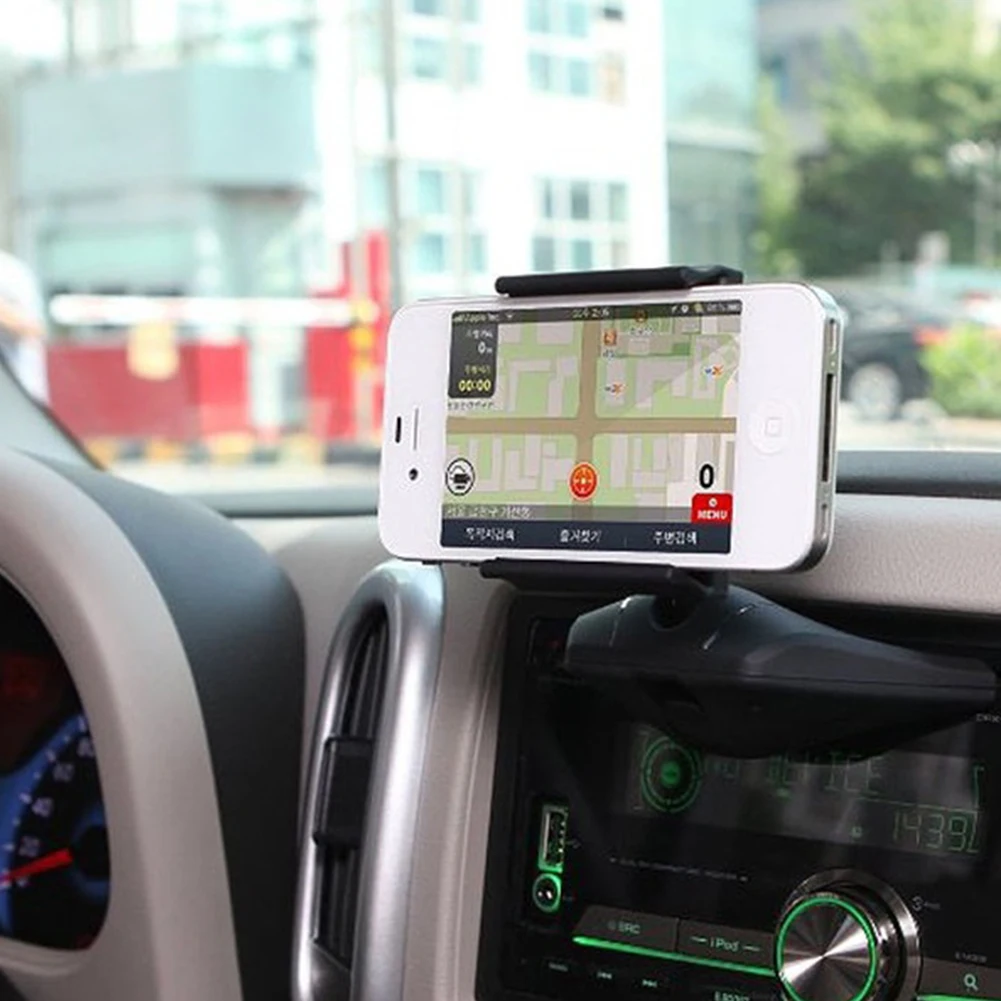 Gps держатель для мобильного телефона мини ABS автомобильный CD плеер слот мобильный