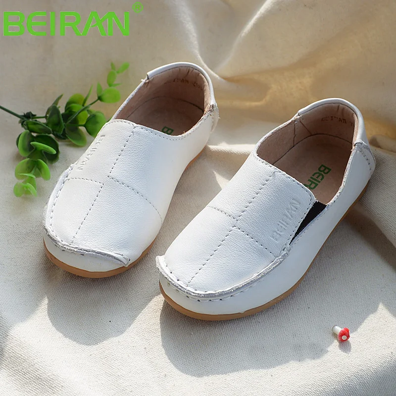 Genuine Leather Shoes For Boys Kids Casual New Students Footwear Elegant Fashion Sneakers | Детская одежда и обувь