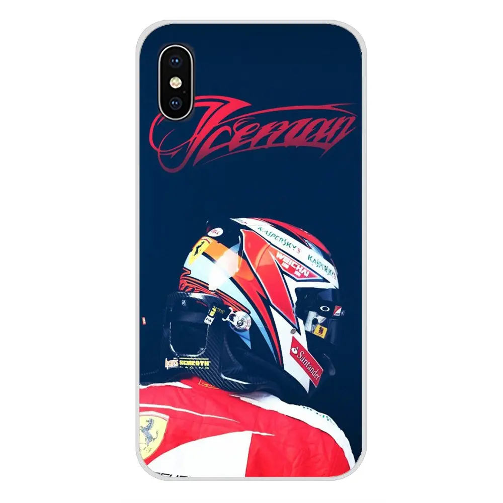 Прозрачный чехол из ТПУ для Nokia 2 3 5 6 8 9 230 3310 1 7 Plus LG Q6 X Power Fashion Car driver Kimi Raikkonen - купить