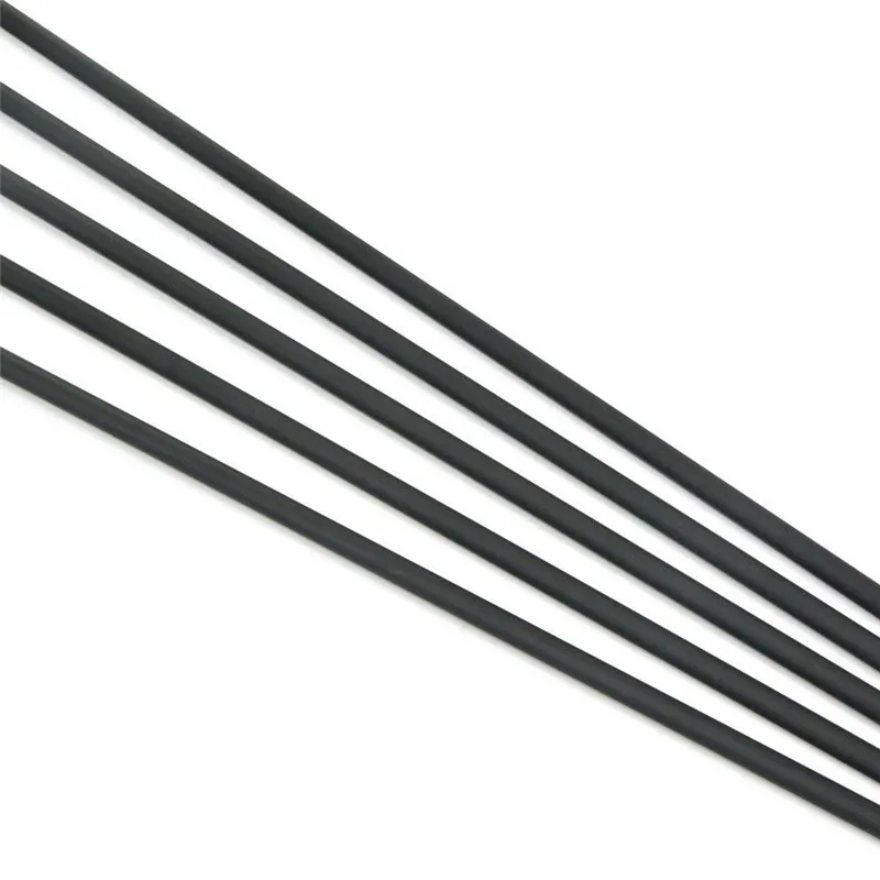 12 шт. 30 ''SP500 углеродные стрелы 5'' индейка перо Fletching ID6.2mm стрельба из лука углеродная стрела Спорт на открытом воздухе стрельба аксессуары
