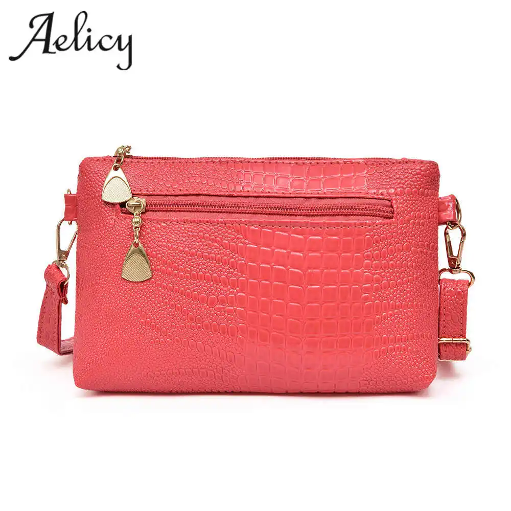 Aelicy женские Винтажные Сумки из искусственной кожи с разрезом сумка-конверт