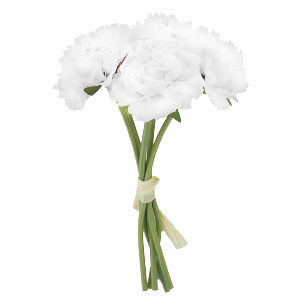 Silk Peony Wedding Bouquet for bridesmaids Bridal Bouquets White Pink Artificial Flowers Mariage Supplies Home Decoration | Свадьбы и