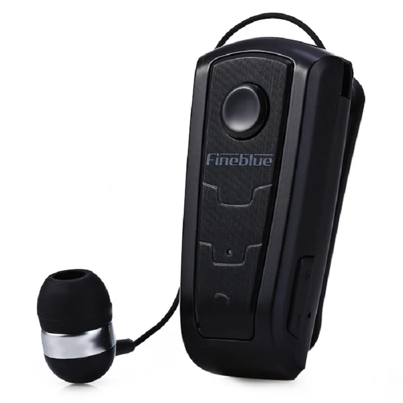 Настоящие Fineblue F910 Беспроводной Bluetooth V4.0 гарнитура виброзвонок одежда вставной
