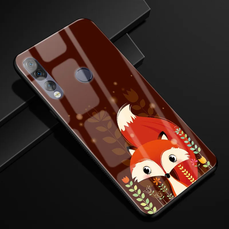 Для lenovo Z5s чехол 6,3 ''закаленное стекло жесткая задняя панель из поликарбоната для lenovo Z 5s Z5S телефонные чехлы Силиконовый противоударный чехол для lenovo Z5s - Цвет: 32