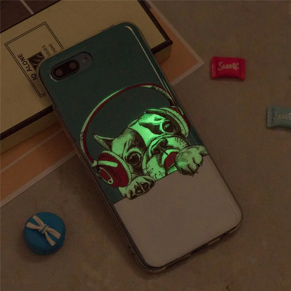 CASEWIN, светящийся чехол для телефона s, для huawei Honor 10, чехол, силиконовый, ультра тонкий, мягкий, ТПУ, флуоресцентный чехол для huawei Honor 10, чехол - Цвет: 05