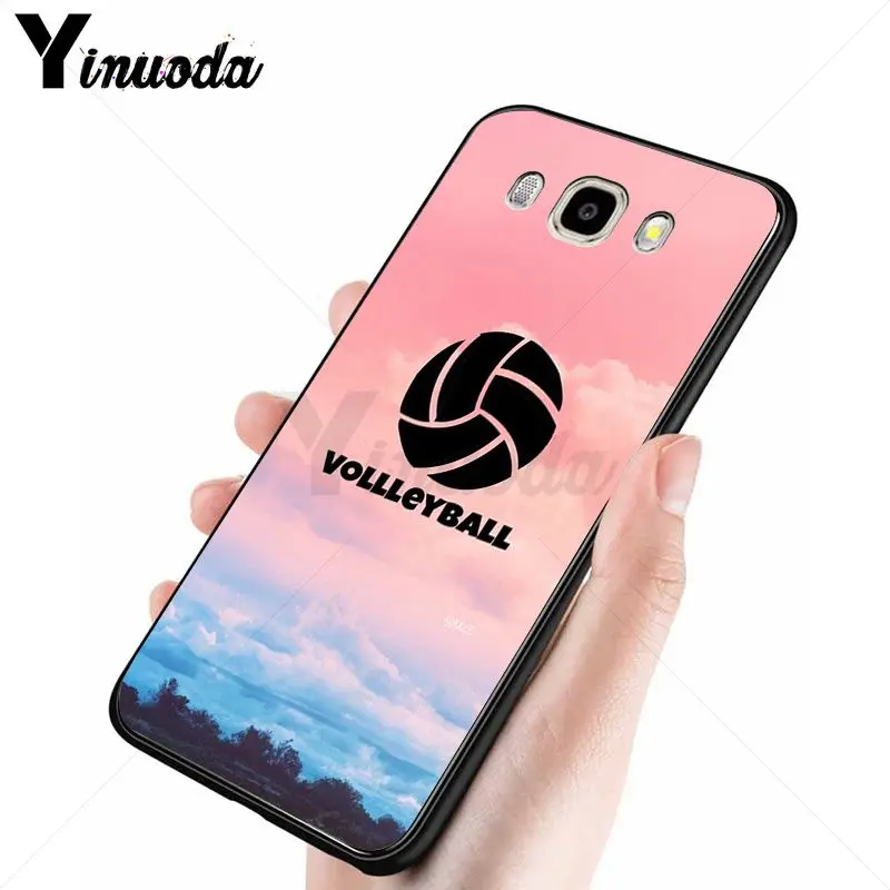 Yinuoda люблю волейбол спортивный чехол для телефона samsung Galaxy j7 prime j8 j2 j4plus j6plus 2018