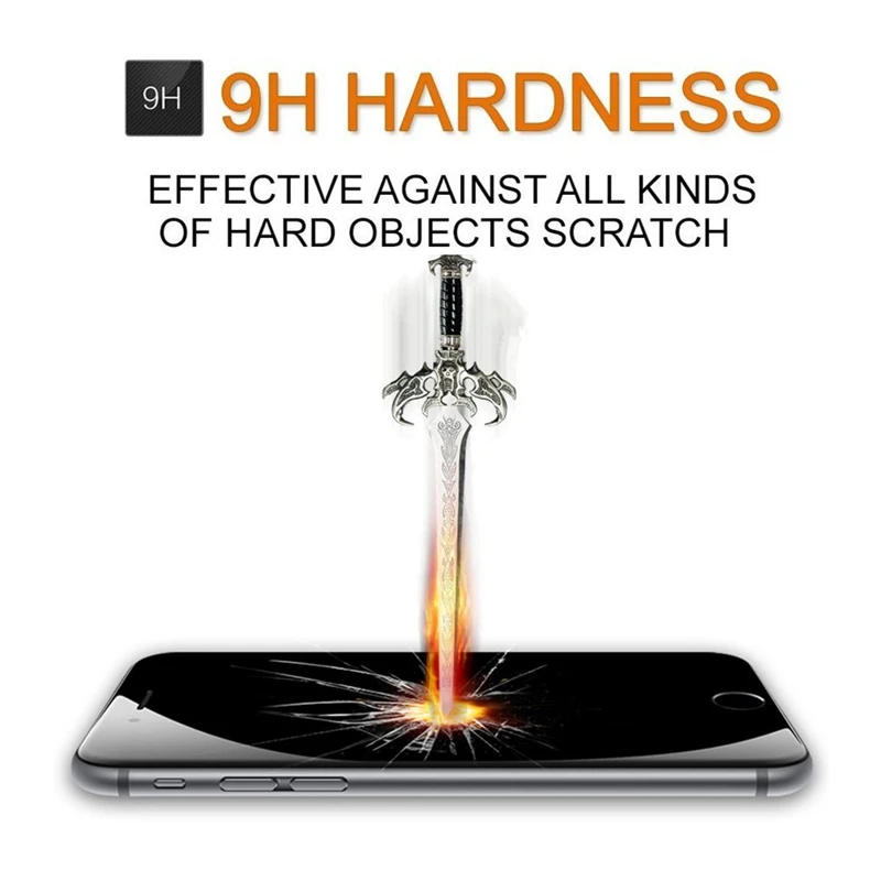 Нано-жидкое закаленное стекло для всех универсальных iPhone X XS Max 7 Защита экрана