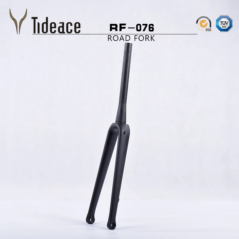 

Disc brake Road Carbon fork Bike fork disc 700C Road Bicycle fork UD 1 1/2 tapered road front fork 15mm ultra light weight