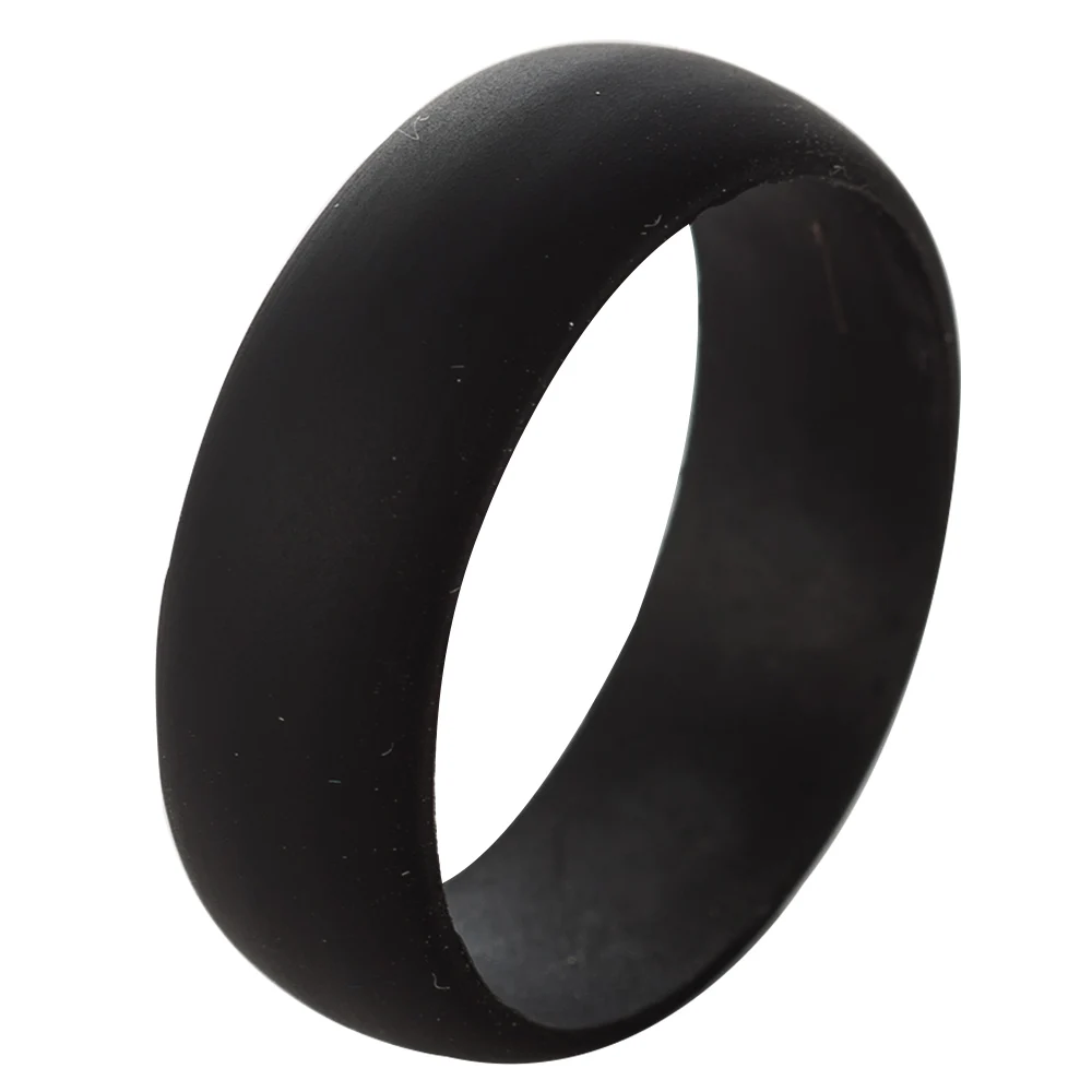 Гипоаллергенное Силиконовое резиновое гибкое кольцо повязка размер 5 15 8 мм|ring