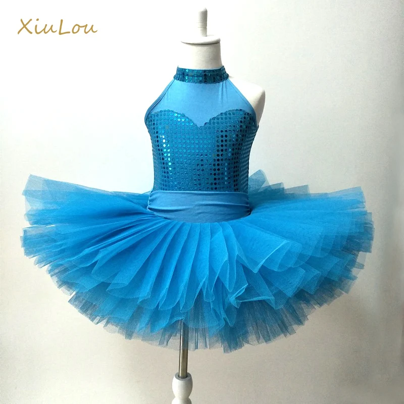 Новинка 2017 года балетная пачка для девочек размер на заказ синяя взрослых bolsa |