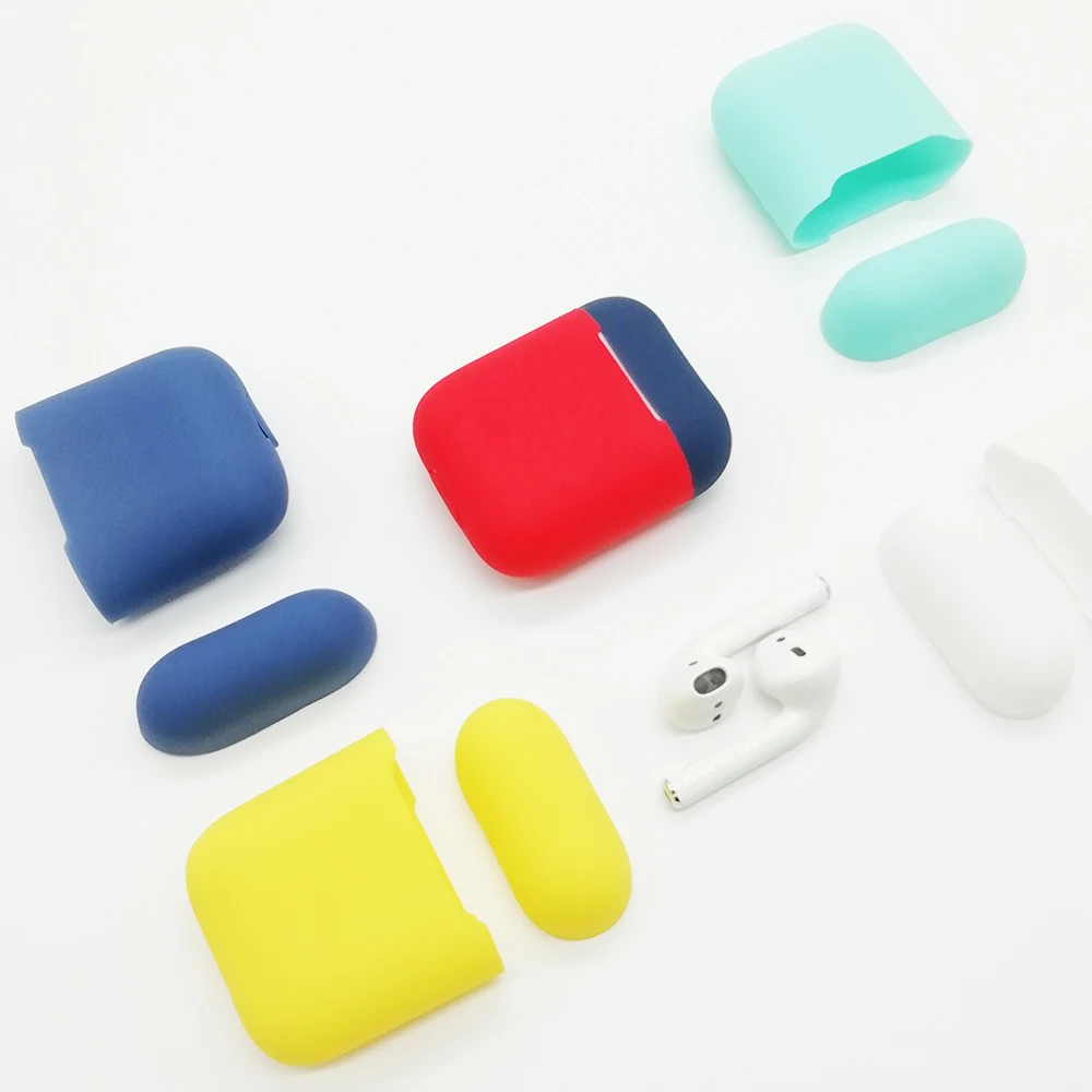 Защитный чехол Duszake для Airpods аксессуары силиконовый AirPods Air Pods | Электроника