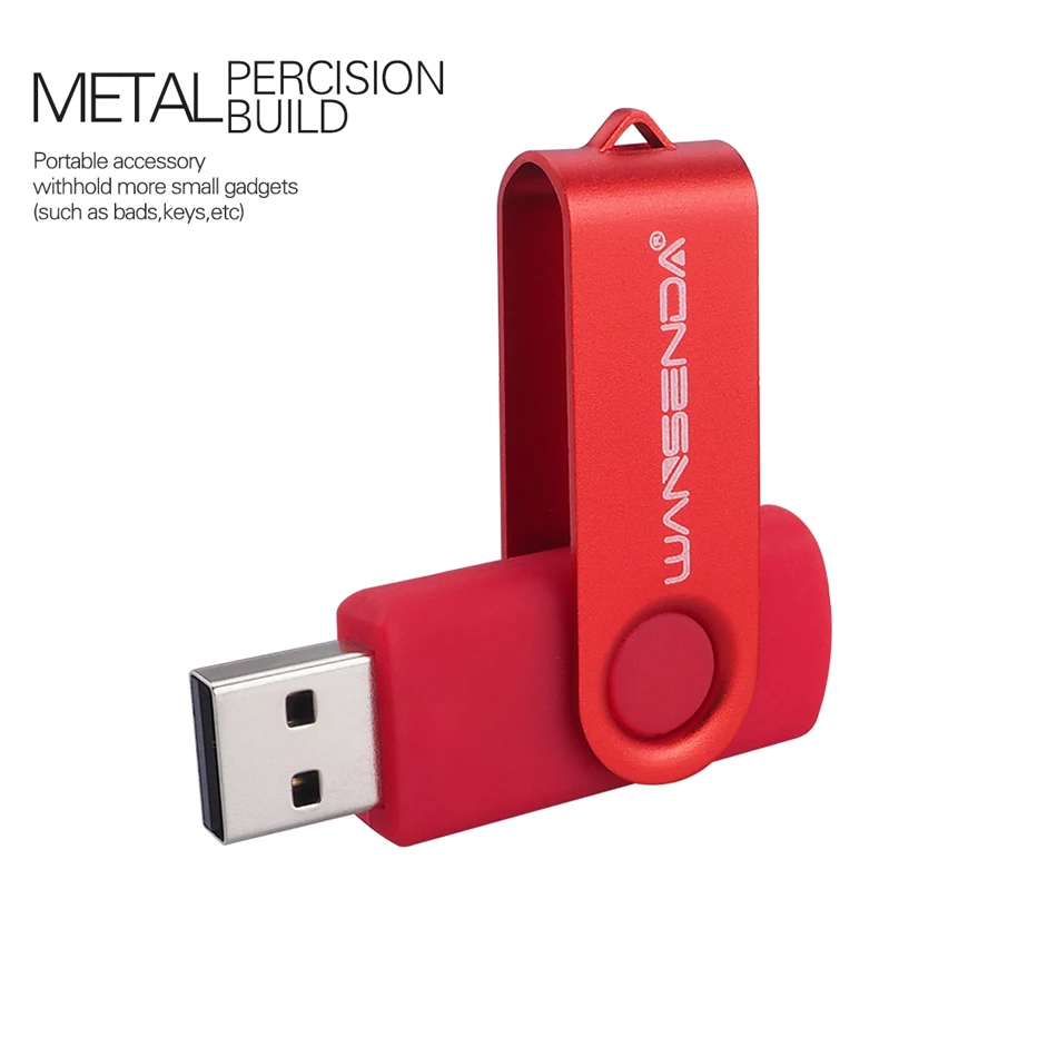 WANSENDA металлический USB флеш накопитель 8 ГБ 16 64 128 256 ГБ|USB флэш-накопители| |