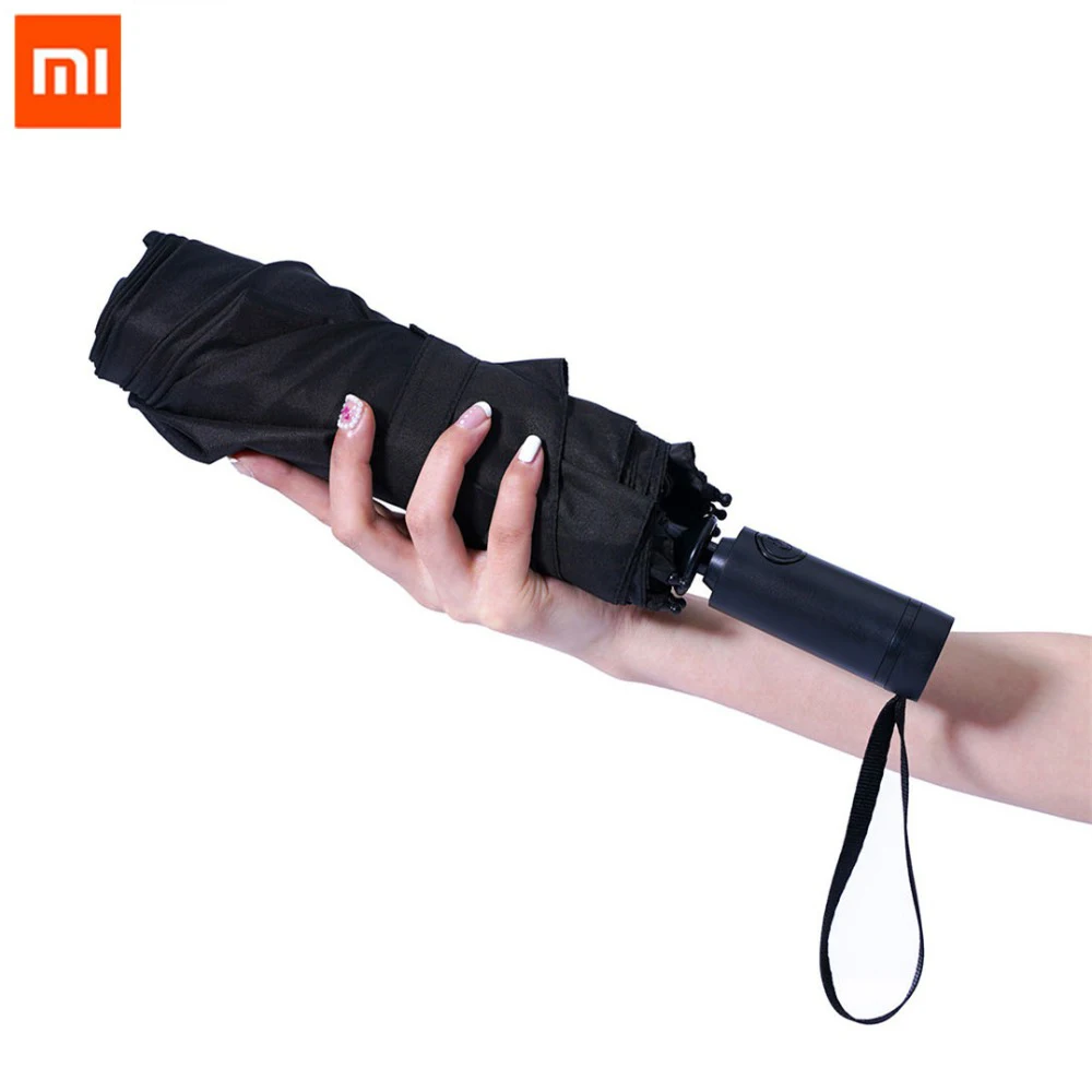 Зонт Xiaomi Mijia WD1 автоматический Дождливый Солнечный дождливый летний алюминиевый ветрозащитный водонепроницаемый УФ-зонт