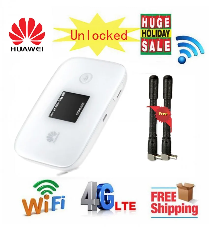 Разблокированный Huawei E5786s 63a с антенной 4G LTE MiFi маршрутизатор Cat6 Мобильный Wi Fi 300