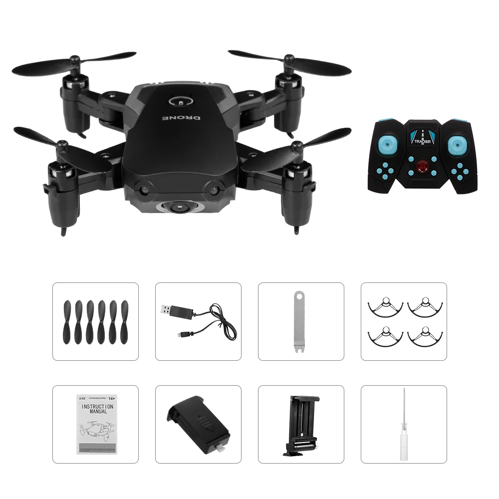 Дрон X115HD 720P камера с Wi Fi FPV камерой складной Радиоуправляемый квадрокоптер