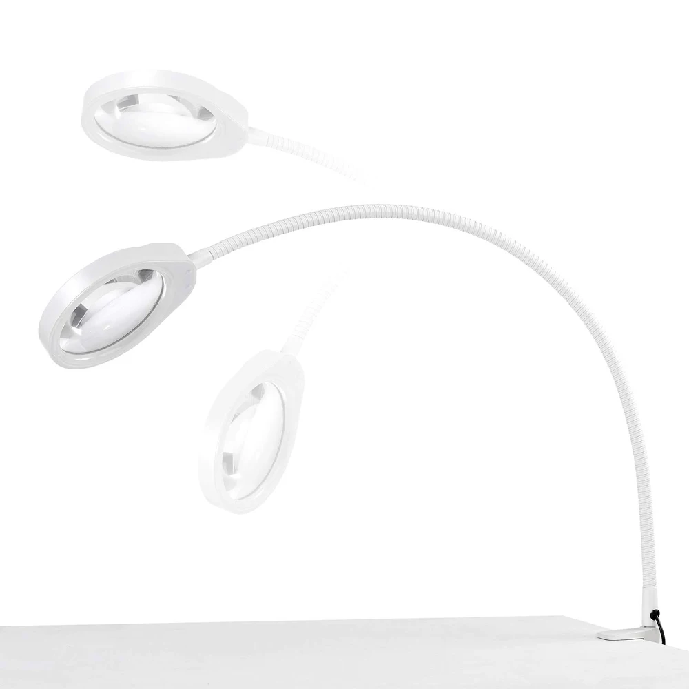 LED увеличительное стекло для дизайна ногтей настольная лампа красоты |