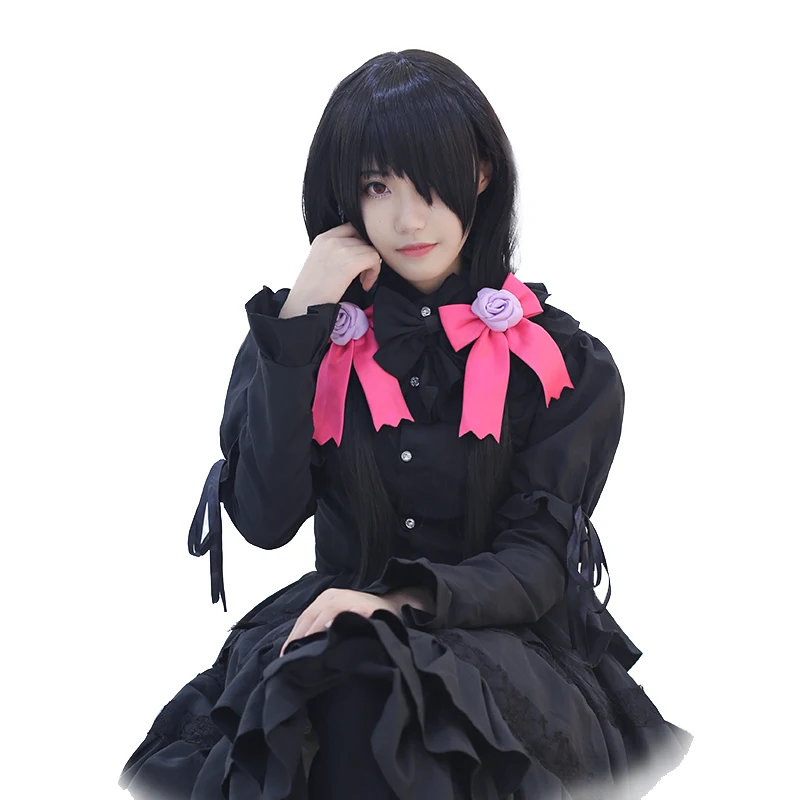 Сю Новый Каруми Косплэй парик список Date A Live костюм персонажей Play взрослая