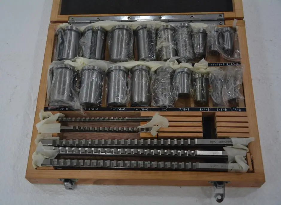 Набор ключей размером 5 дюймов 30 шт. броши 1/2 '' 1 1/2'' 18 втулок и 7 Shims HSS