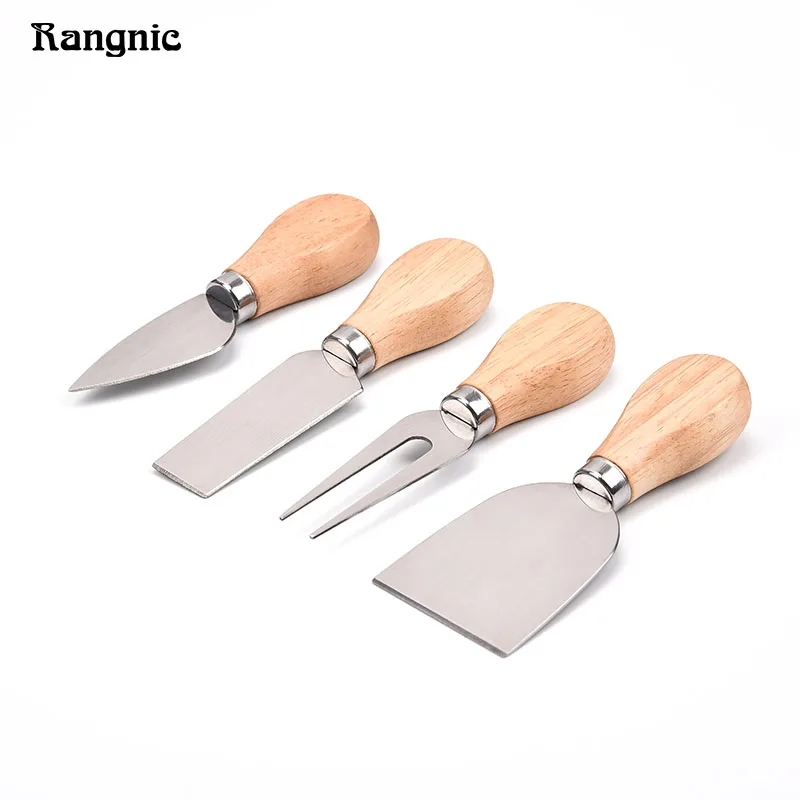 4 Ножи Бард Набор Дуба Деревянной Ручкой Нож Для Сыра Комплект Кухня Кулинария