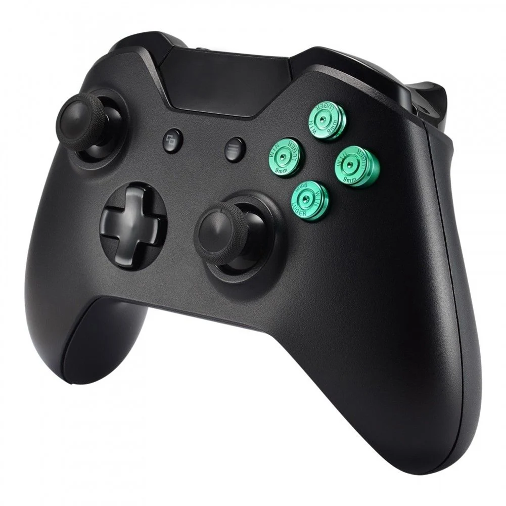 Модные металлические алюминиевые кнопки ABXY комплекты запасные части для Xbox One игровой контроллер