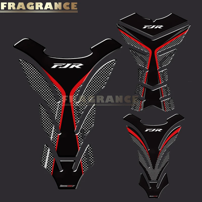 

3D Rubber Sticker Motorcycle Emblem Badge Decal For yamaha FJR 1300 FJR1300 A AS ABS Tank All Years