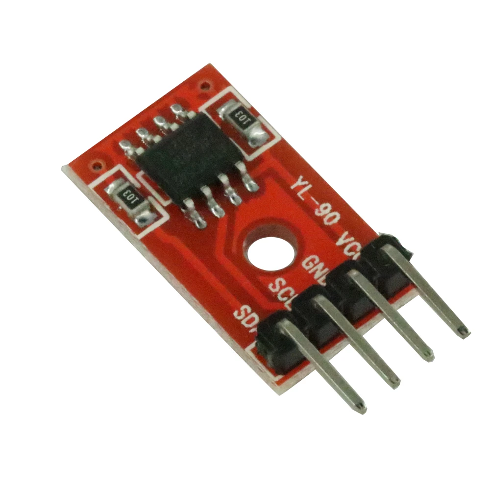 Двухпроводной Последовательный интерфейс AT24C02 IIC/I2C модуль памяти EEPROM для