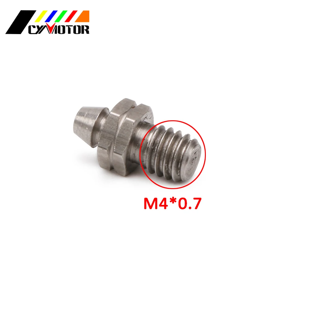 Подставка для ножек мотоцикла M4 * 0 7 подножка с винтовыми зубцами YZ DRZ RMZ YZF CRF EXC SX SXF