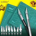 Набор профессиональных ножей для резьбы и разделочных досок, ручные инструменты для бумажной скульптуры из дерева, острые ножи