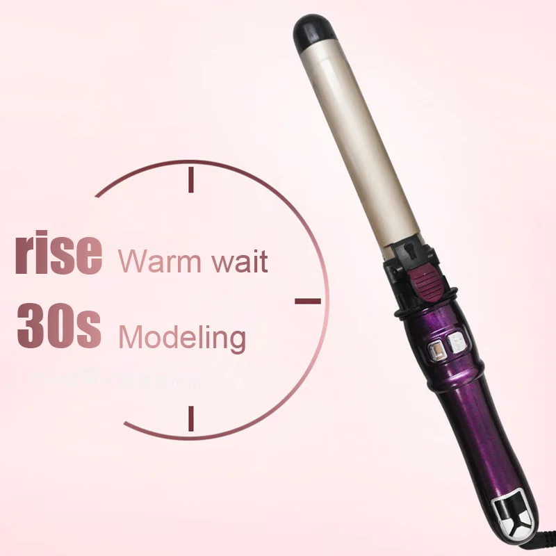 Профессиональная Автоматическая вращающаяся Плойка для завивки волос