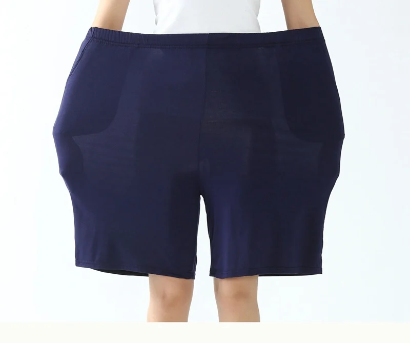 Женский пижамный комплект Mferlier, большой размер 4XL 5XL 6XL 7XL, Женские однотонные свободные эластичные розовые, серые, черные, синие женские пижамные комплекты