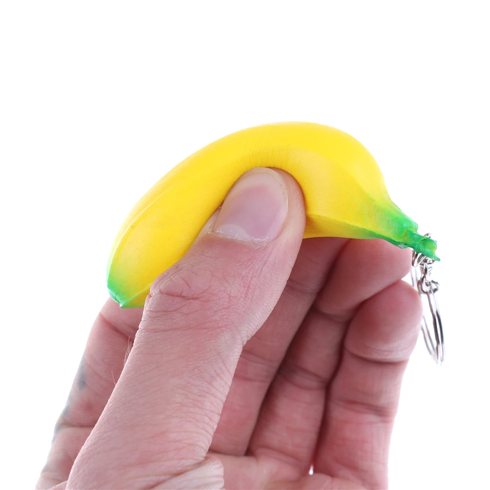 1 шт. весело медленно поднимающийся Банан Игрушка антистресс Squeeze Забавный брелок