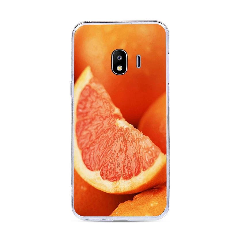J2 Core окрашенный чехол для Samsung Galaxy SM-J260F J260 J260F 5 0 Силиконовые мягкие чехлы из ТПУ на