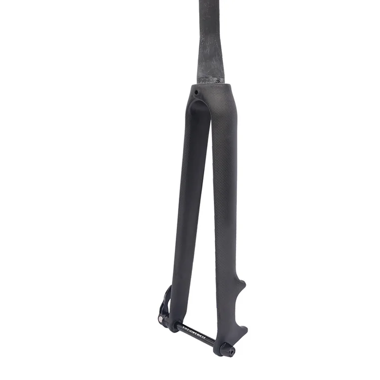 Коническая вилка для дорожного велосипеда из углеродного волокна 700c с жестким