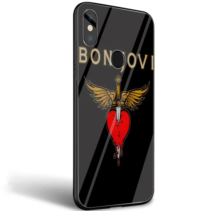 Чехол Desxz Bon Jovi Rock для Xiaomi 8 Lite A1 A2 9 Redmi Note 5 6 7 Pro 6A 4X Pocophone F1 Shell|Чехлы-накладки| |