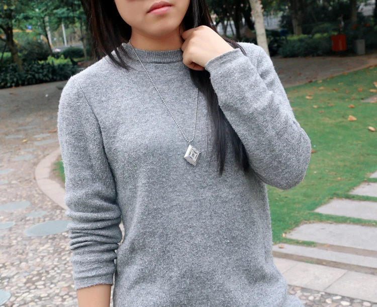 Кулон для пары кулон фоторамка серебряное ожерелье подвеска влюбленных цепочка