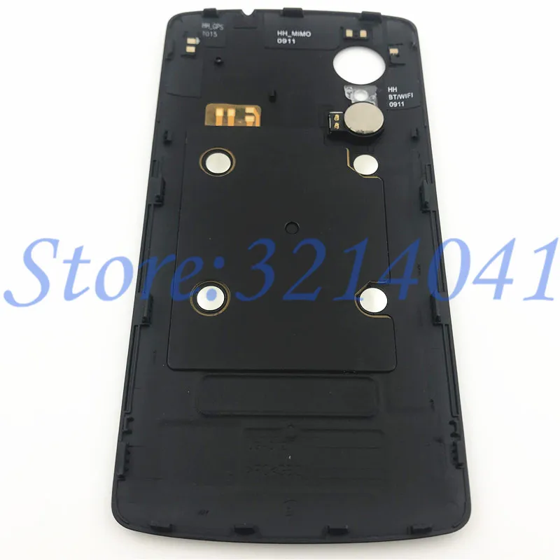 Для LG Google Nexus 5 D820 D821 Задняя крышка батареи задняя дверь Корпус чехол запасные части с NFC