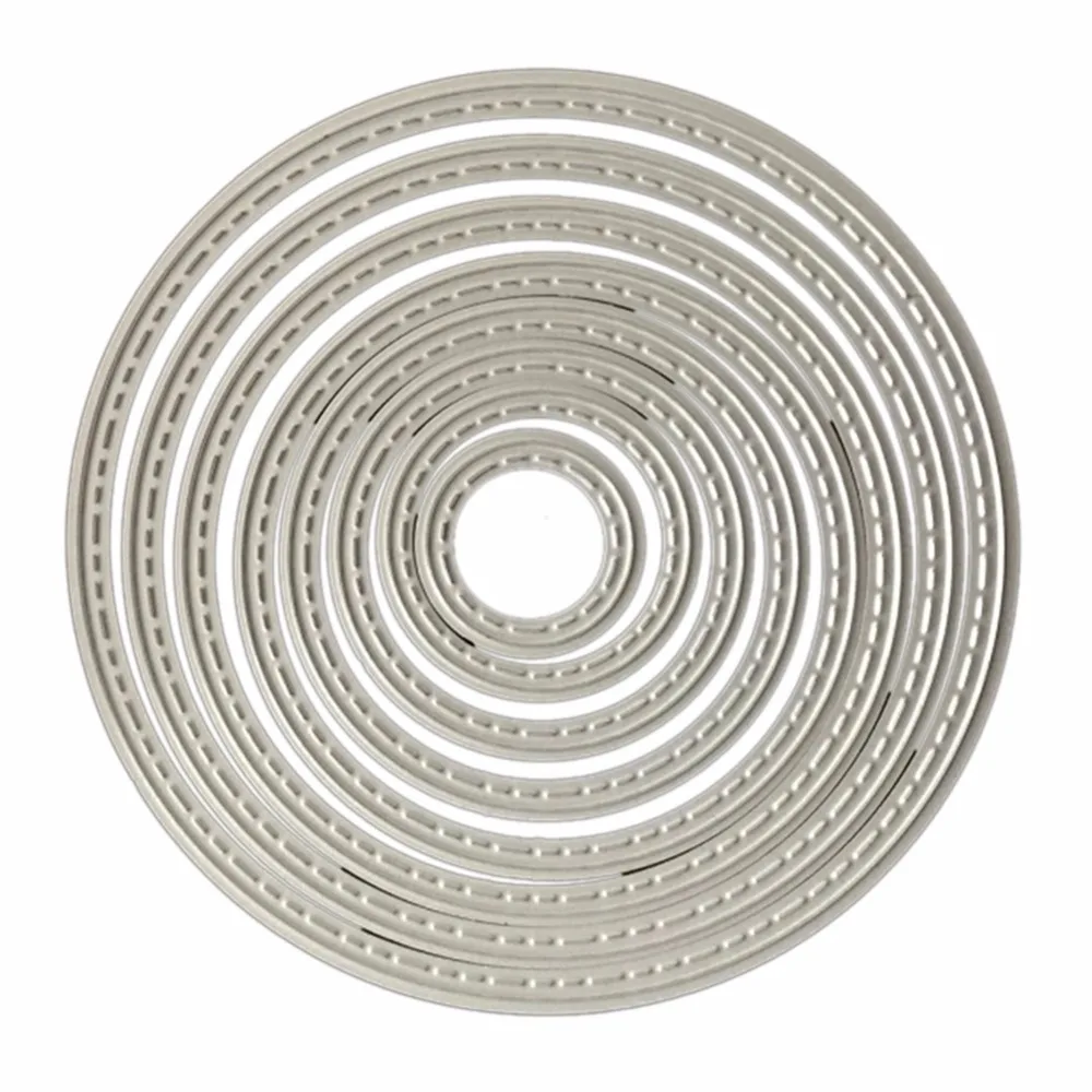 Полезный креативный круглый нож из углеродистой стали форма для резки шаблон