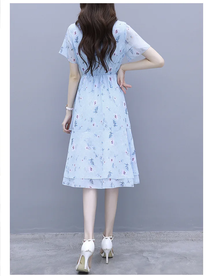 Платье для девочек с цветочным принтом летние платья подростков и детей 14 лет