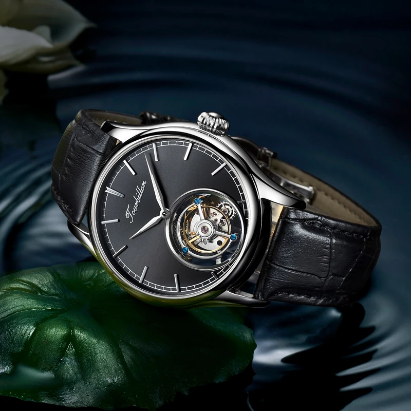 Настоящие Tourbillon, мужские часы, Копейка, механические часы, Топ бренд, роскошные Tourbillon, для мужчин, t, мужские часы, montre homme, 7005G