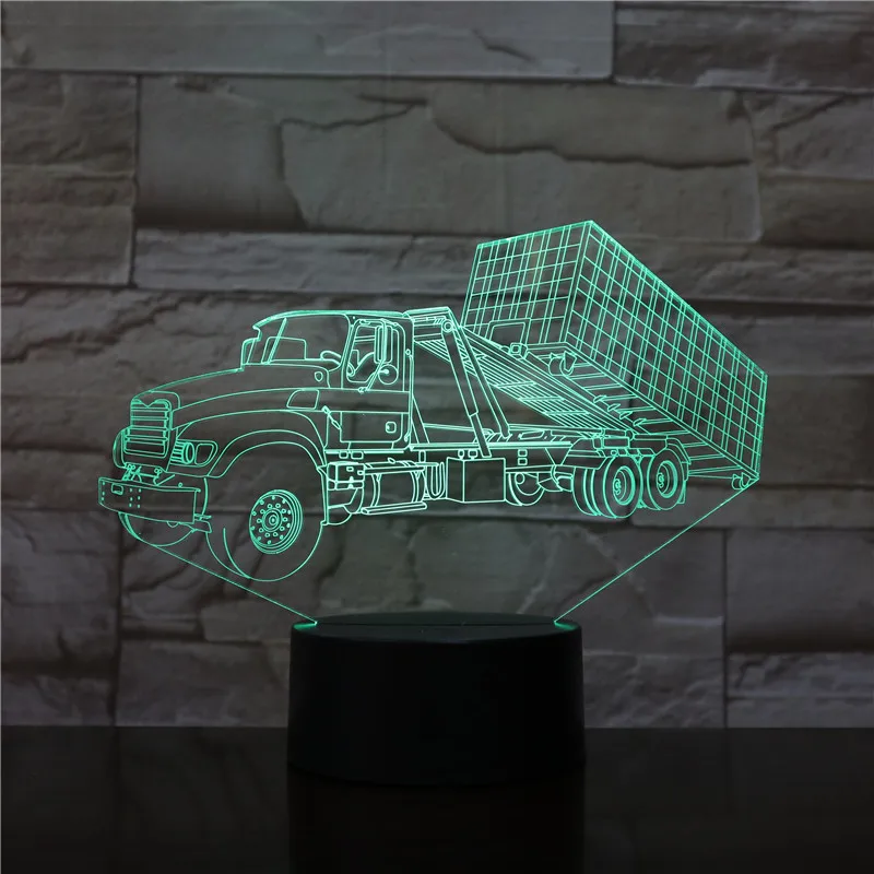 Светодиодный ночсветильник VCity с космическим кораблем 3D лампа светсветильник
