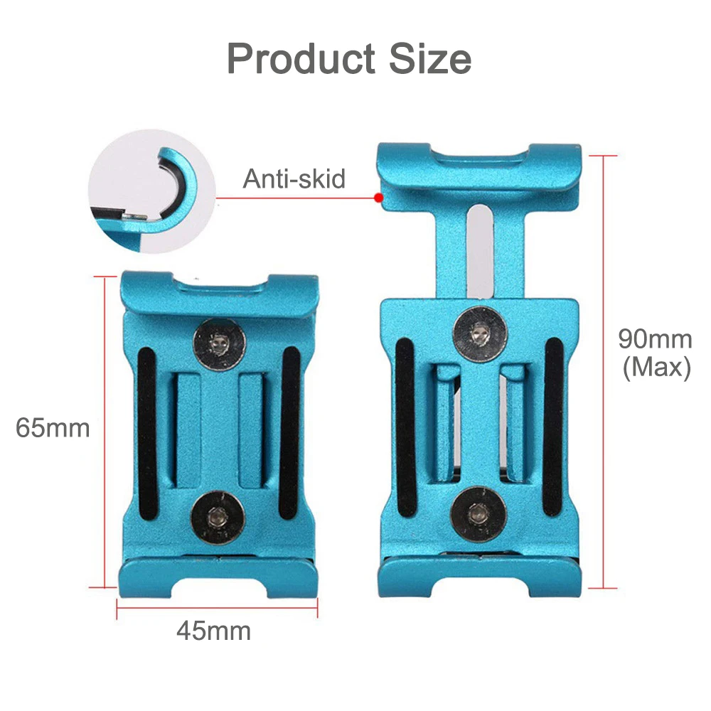 untoom universal motorcycle bicycle phone holder 3 5 6 5 aluminum alloy bike handlebar stand mount for samsung xiaomi redmi gps free global shipping