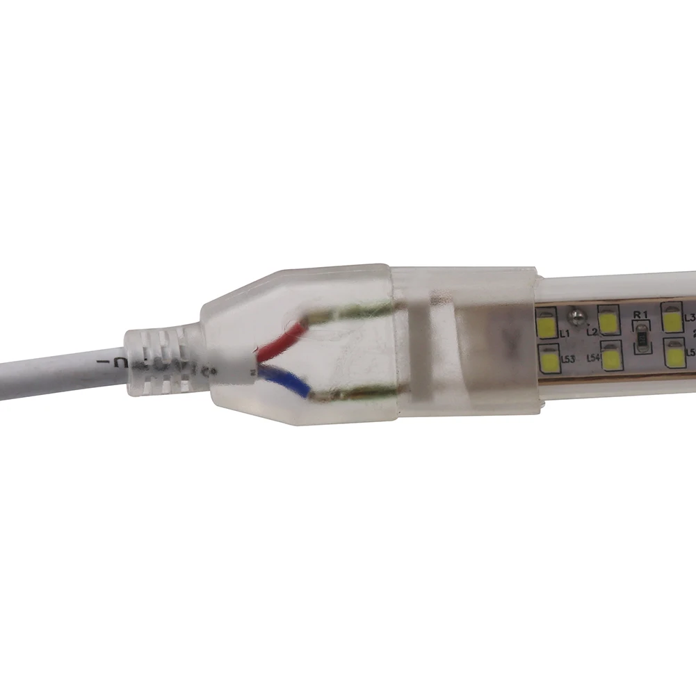 208 светодиодный s/m 220v Светодиодный светильник 2835 SMD белый/теплый белый двухрядный