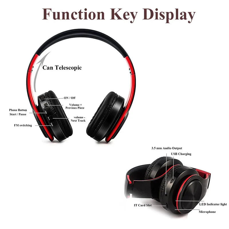 FERSHA Bluetooth гарнитура Беспроводные/проводные наушники транспортные Поддержка IT